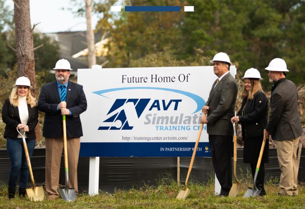 AVT Simulation New Building Groundbreaking AVT Simulation New Building Groundbreaking