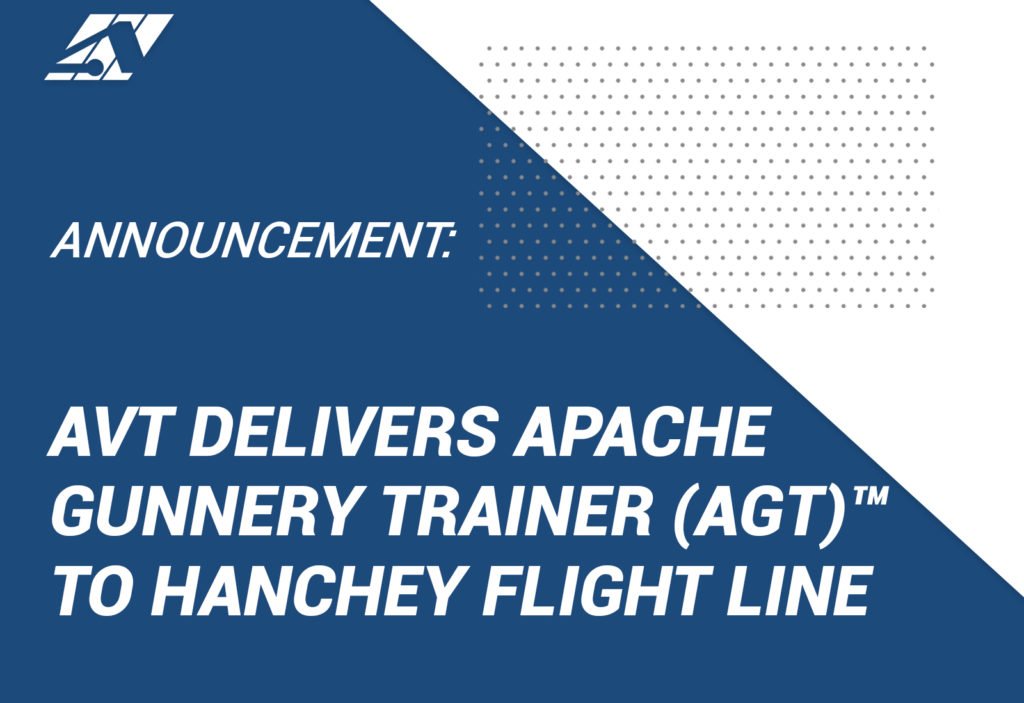 Apache Gunnery Trainer (AGT) AVT Simulation Apache Gunnery Trainer (AGT) AVT Simulation