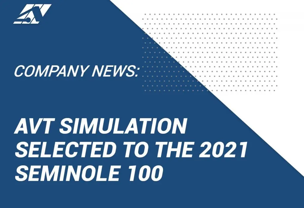 Seminole 100 AVT Simulation Ground Vehicle Simulator Apache Simulator Selected Seminole 100 Florida State Seminole