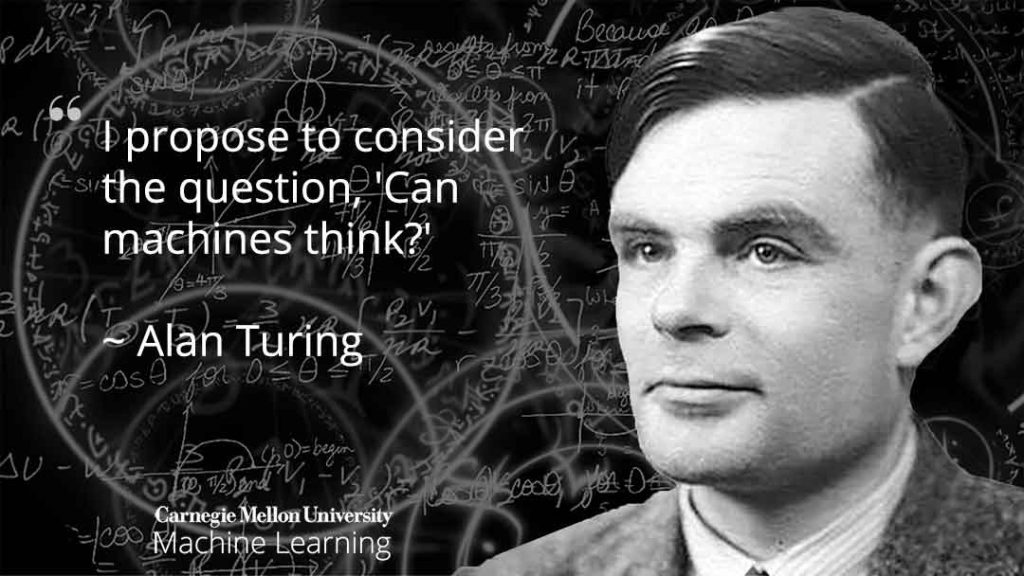 Alan Turing on the Turing Test
https://medium.com/@jetnew/a-summary-of-alan-m-turings-computing-machinery-and-intelligence-fd714d187c0b