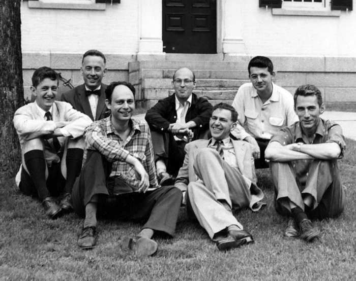 Attendees of the 1956 DARPA Summer Conference
https://pemey.medium.com/whos-that-kid-laughing-with-high-socks-in-the-middle-of-summer-7801a34feeef