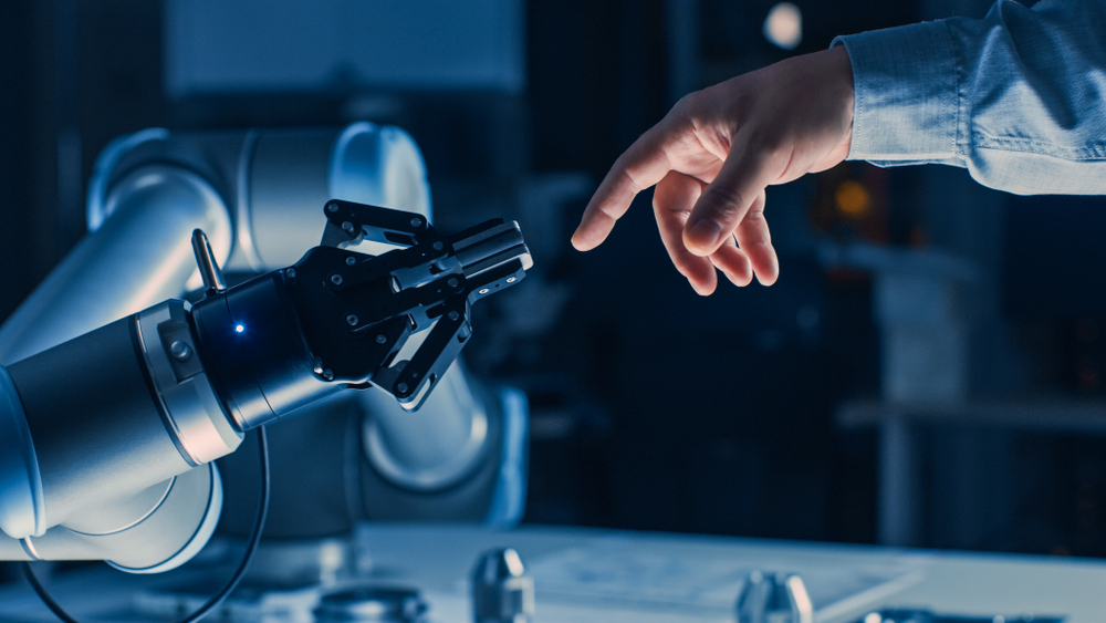 Cobot for industrial automation. Used to manufacture autonomous vehicles.